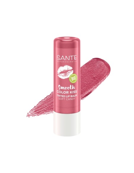 Bàlsam labial Color Kiss 03 soft candy Sante