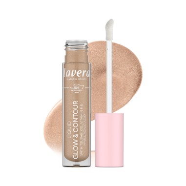 Iluminador líquido Glow & Contour Edición limitada Summer of Glow de lavera