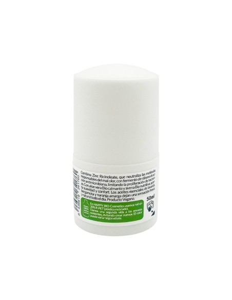 Desodorante natural roll-on Nutri natur aloe avena HAPPY BIO Cosmetics
