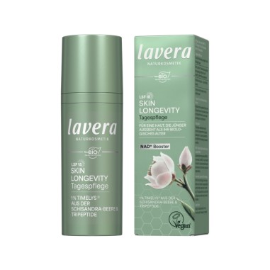 Crema día SPF15 Skin Longevity lavera