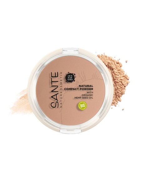 Maquillatge compacte 02 neutral beige Sante