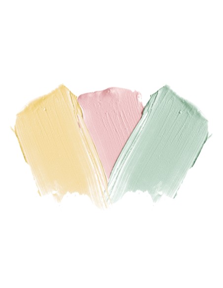 Corrector polvo-crema 3 tonos Sante