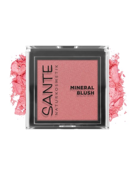 Colorete mineral 01 rose Sante