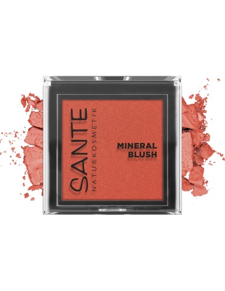 Colorete mineral 02 peach Sante