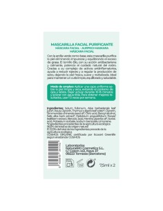 Mascarilla facial Purificante Arcilla & Tomillo NaturaBIO Cosmetics 2