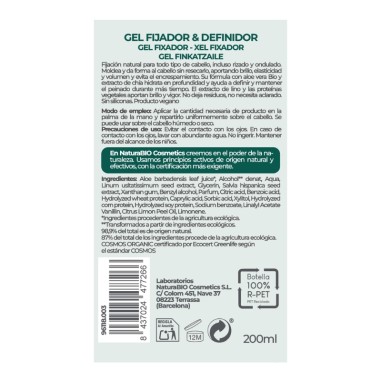 Gel fixador de rínxols àloe Bio &...