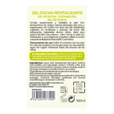 Gel de dutxa Revitalitzant 100 ml...
