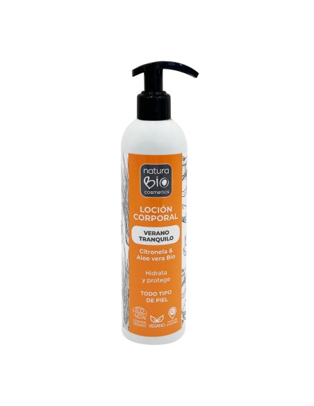 Loció corporal Verano Tranquilo amb citronel·la NaturaBIO Cosmetics