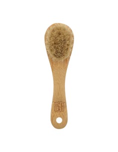 Cepillo Facial Bambú NaturaBIO Cosmetics, limpieza profunda y natural del rostro.