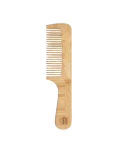 El Peine Con Mango Bambú NaturaBIO Cosmetics activa el crecimiento de tu cabello con material de bambú sostenible.
