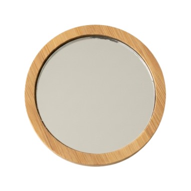 El Espejo Pequeño Bambú NaturaBIO Cosmetics es muy práctico para llevar fuera de casa.