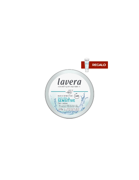 Desodorante natural crema 48h Basis Sensitive lavera